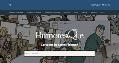 Desktop Screenshot of humoresquecartoons.com